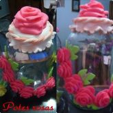 Pote rosas cap. 3 lts